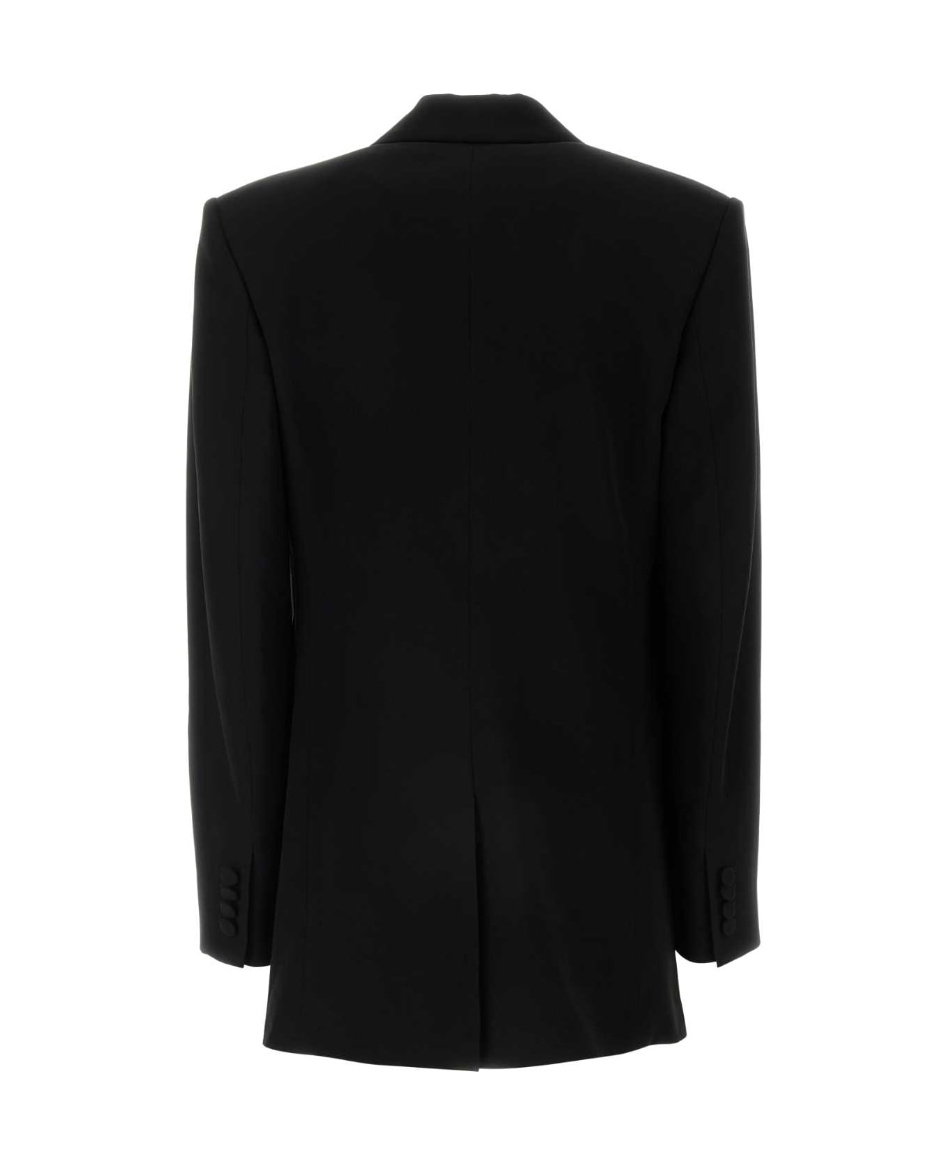 Saint Laurent Black Creme Blazer - NOIR