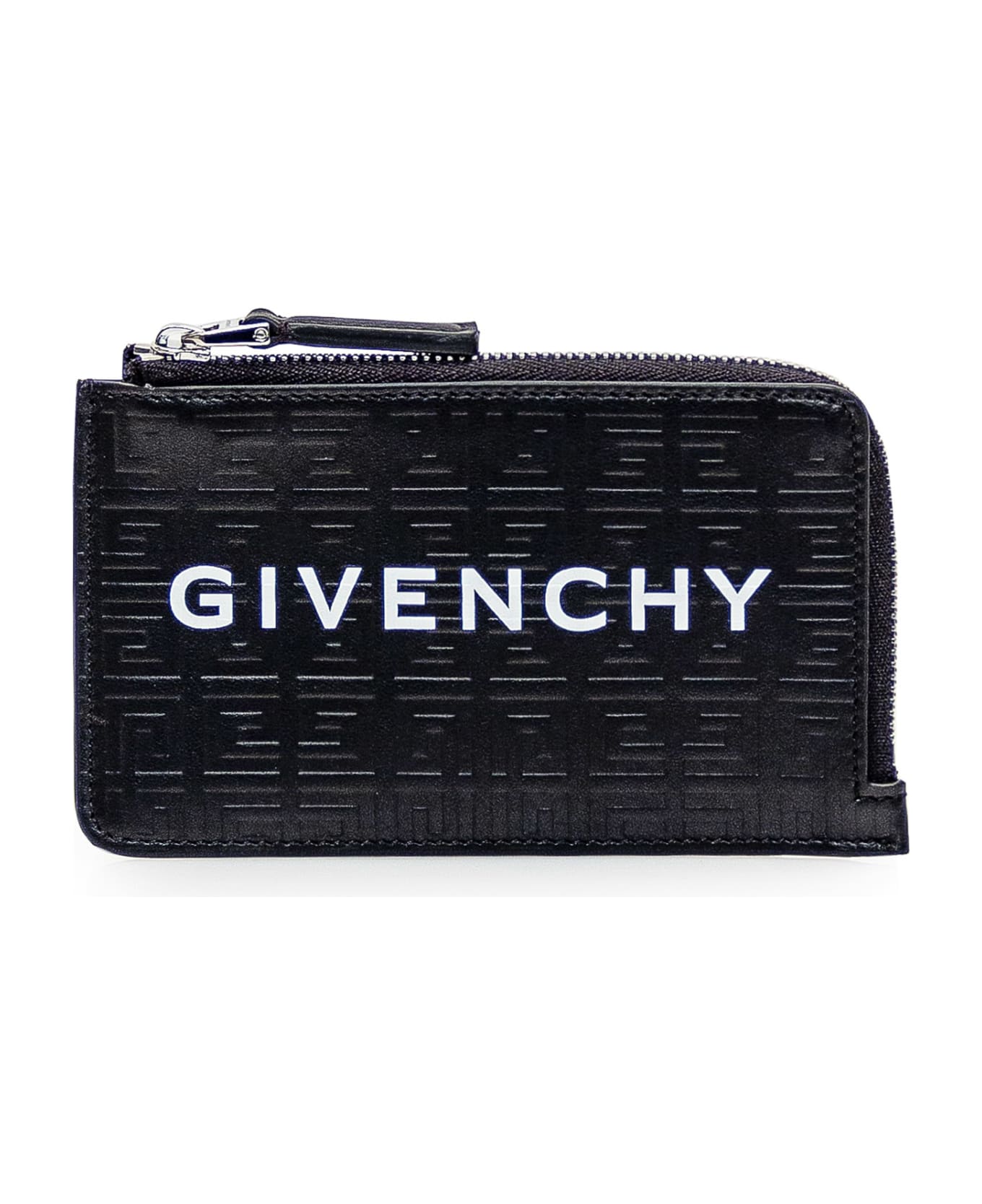 Givenchy Card Holder With Logo - BLACK