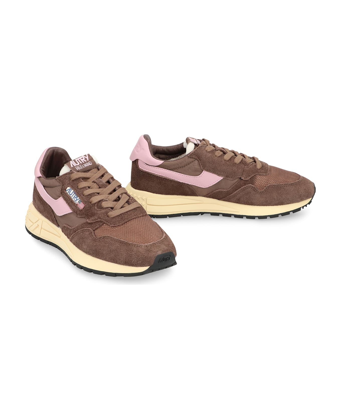 Autry Reelwind Low-top Sneakers - brown