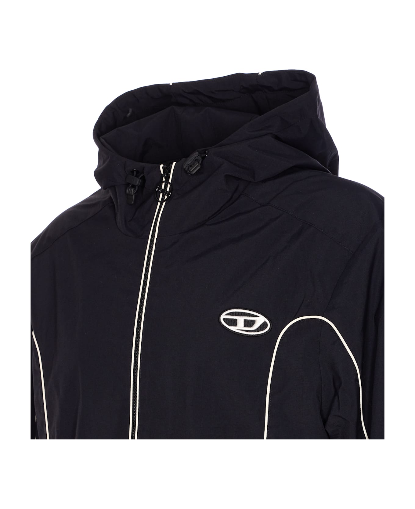 Diesel J-hives Raincoat - Black