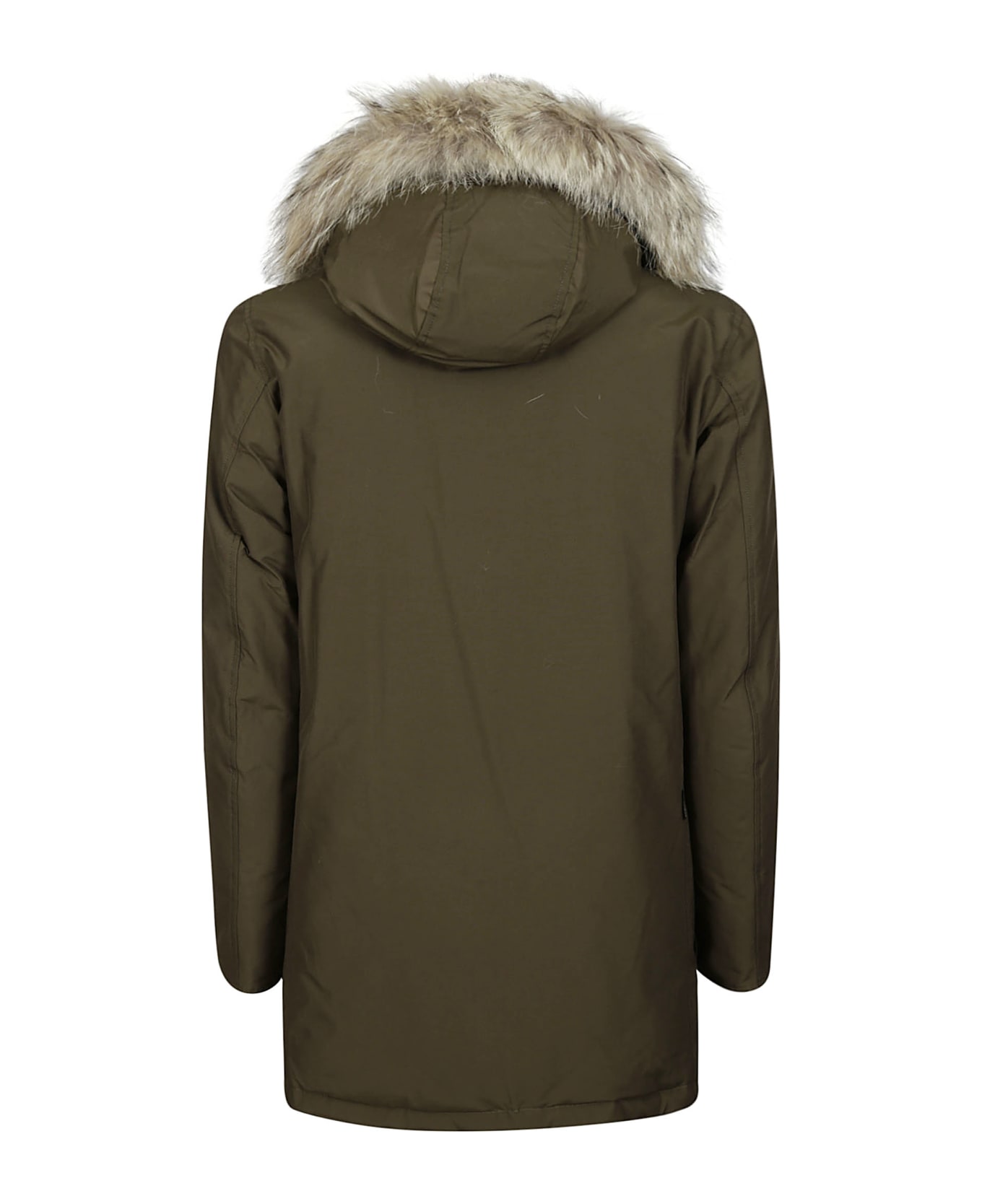 Woolrich Arctic Detachable Fur Parka - Dag Dark Green コート