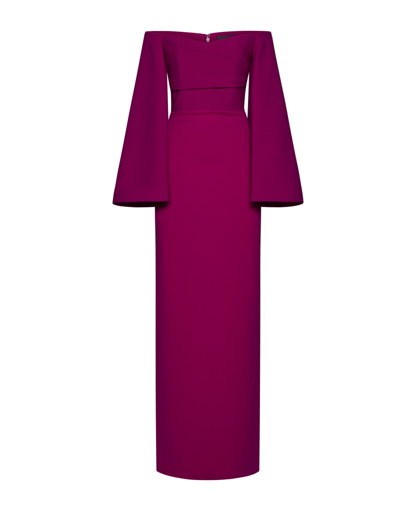 Solace London Dress - Fuchsia