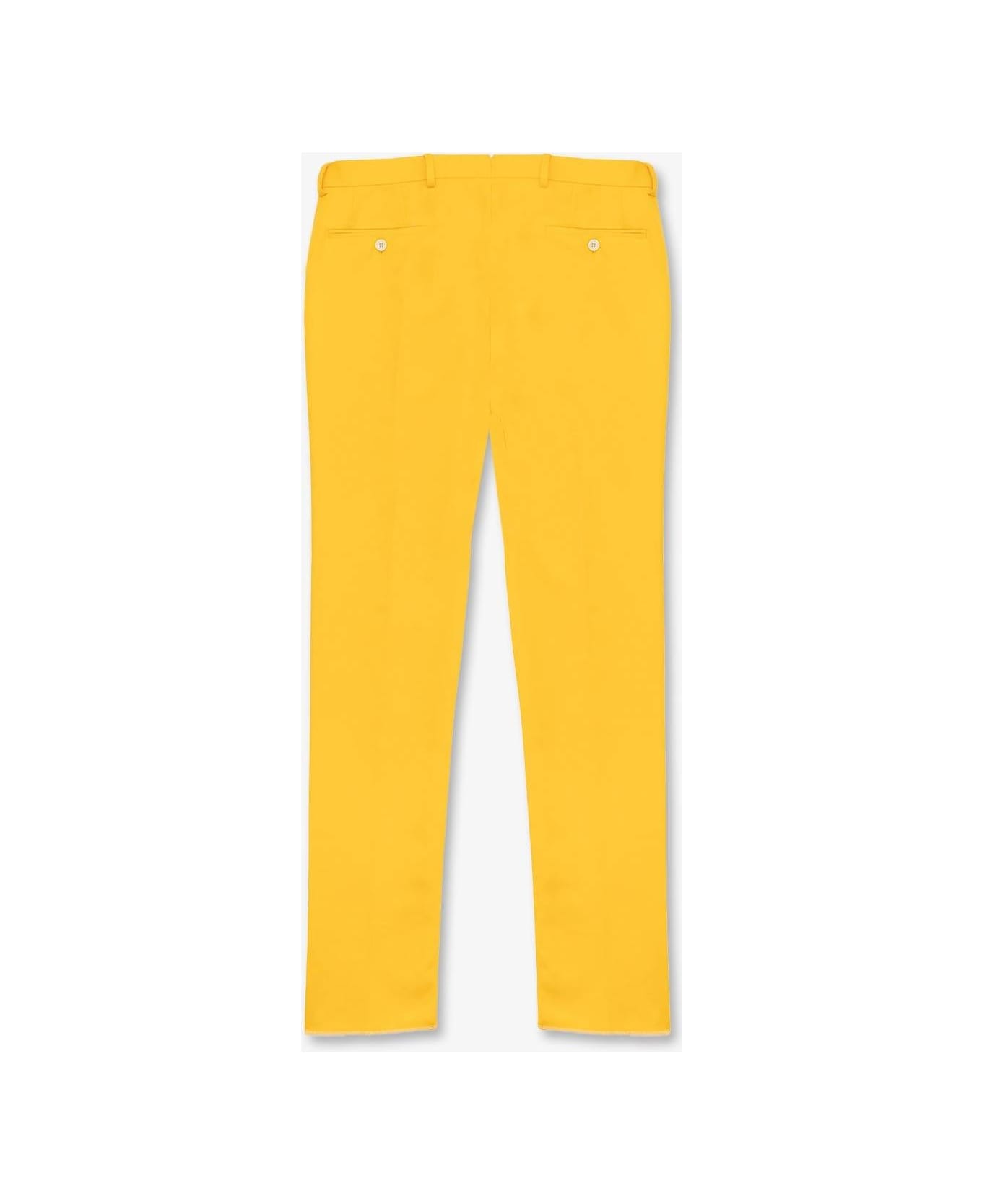 Larusmiani Trousers Delon Pants - Yellow ボトムス