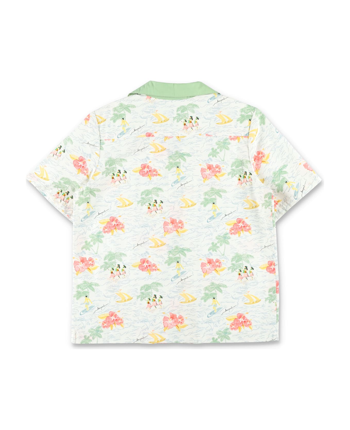Bonpoint Kid - Steve Printed Poplin Shirt - MULTICOLOR