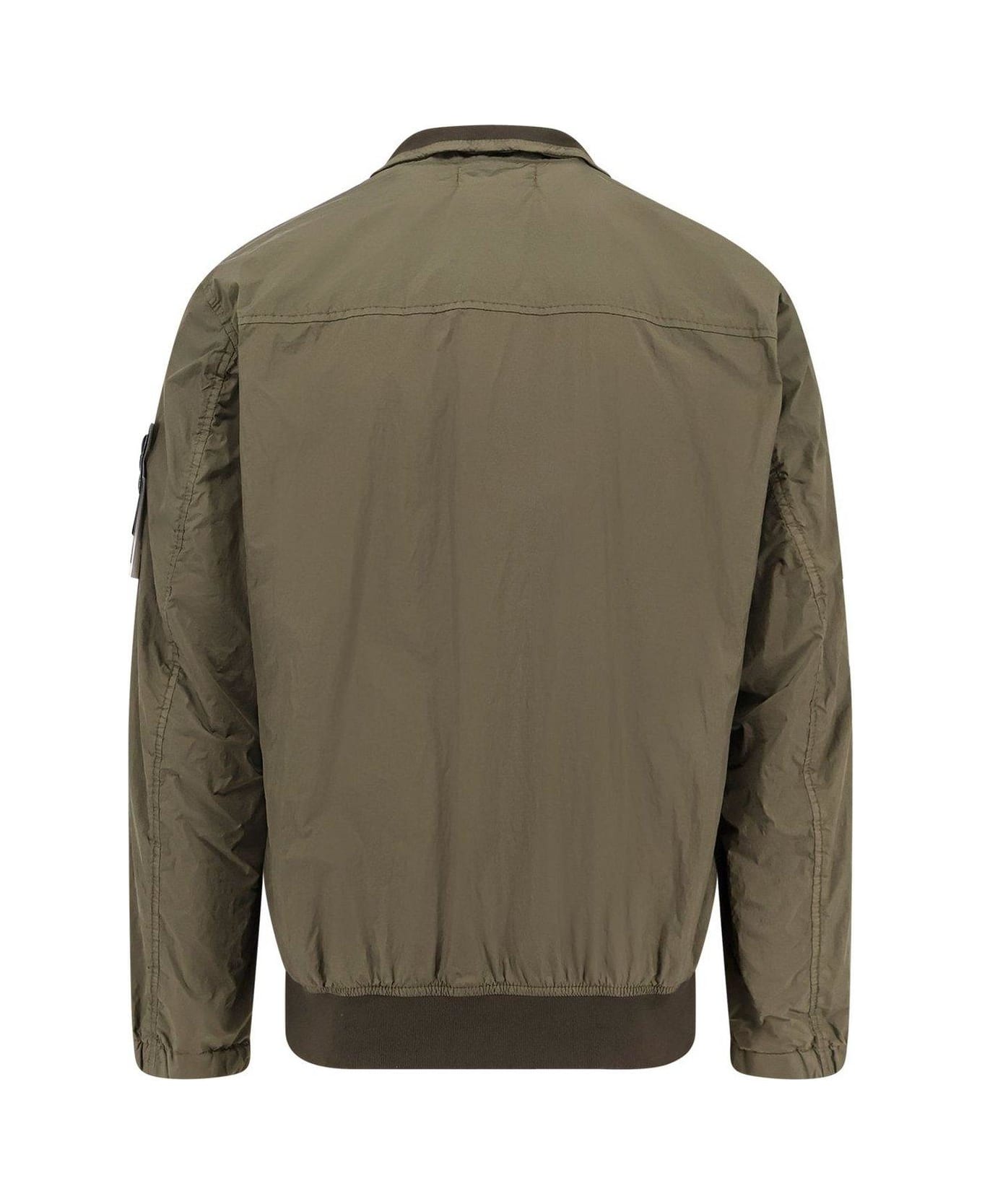Stone Island 
garment Dyde Crinkle Reps Ny
 Jacket - Green