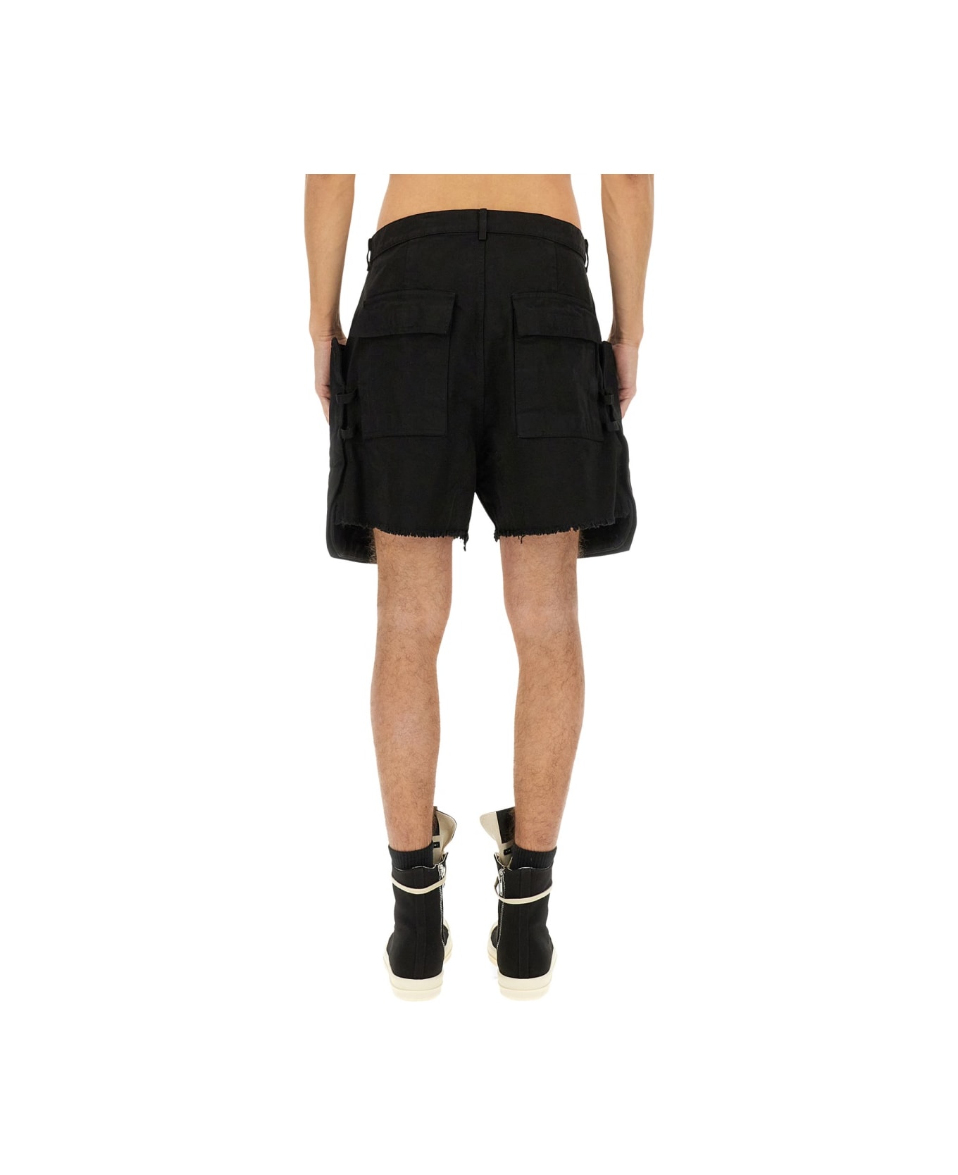 DRKSHDW Bermuda Cargo - BLACK