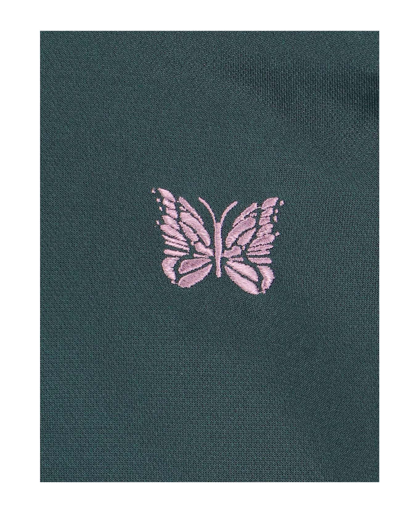 Needles Logo Sporty Jacket - Green