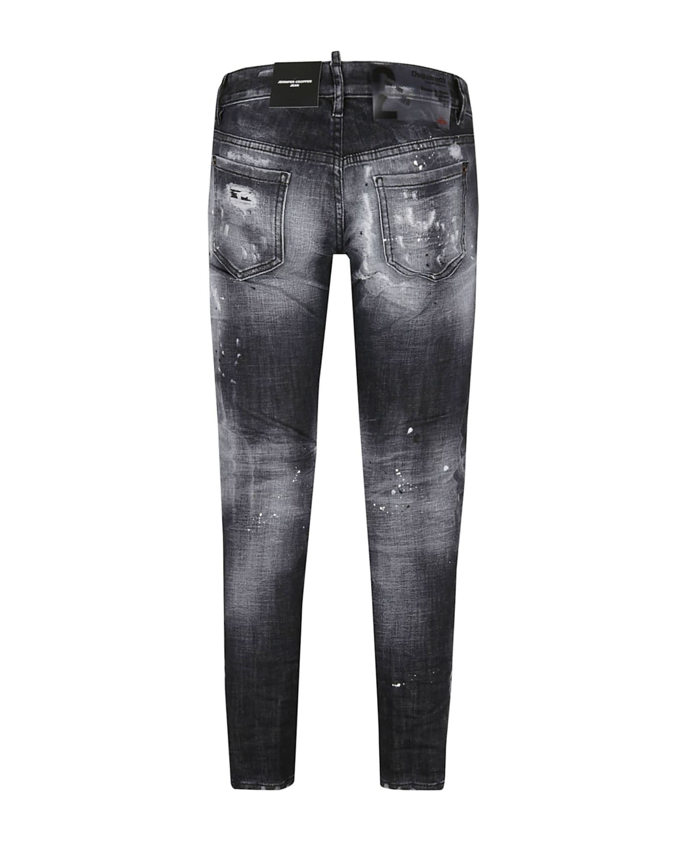 Dsquared2 Cropped Jennifer Jeans - Black