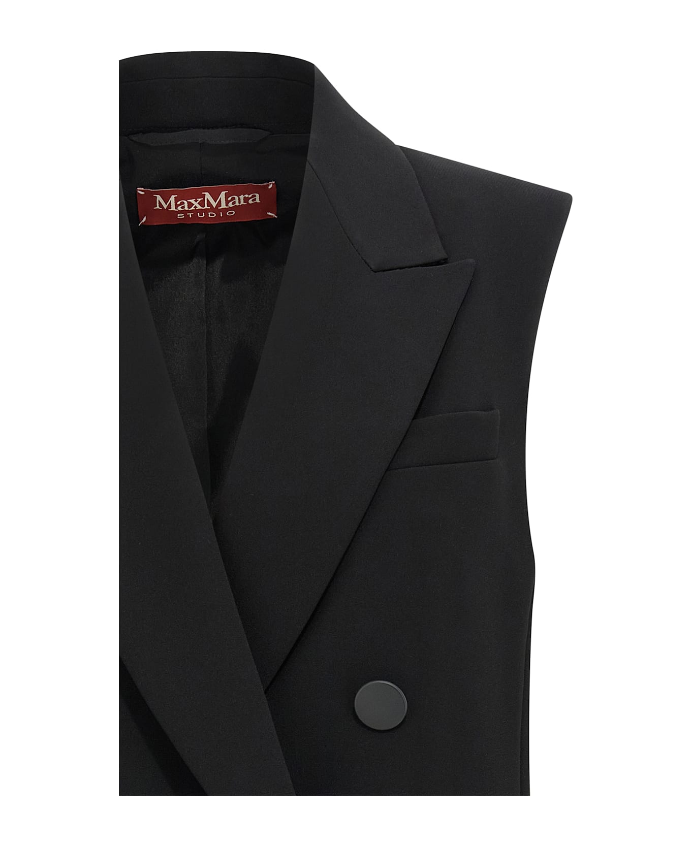 Max Mara Studio 
pomez
 Vest - Black  