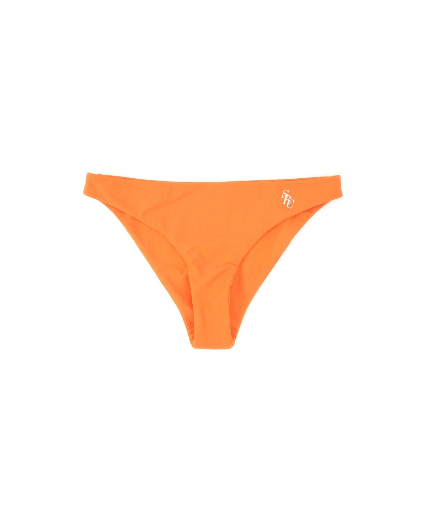 Sporty 
Rich Bikini Briefs With Logo - ORANGE
