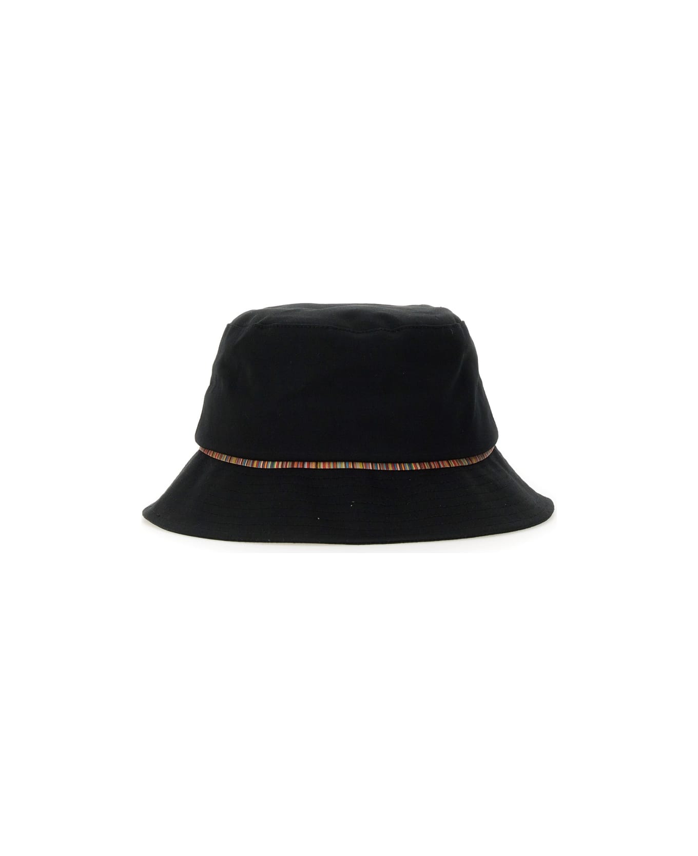 Paul Smith Bucket Hat With Logo - BLACK