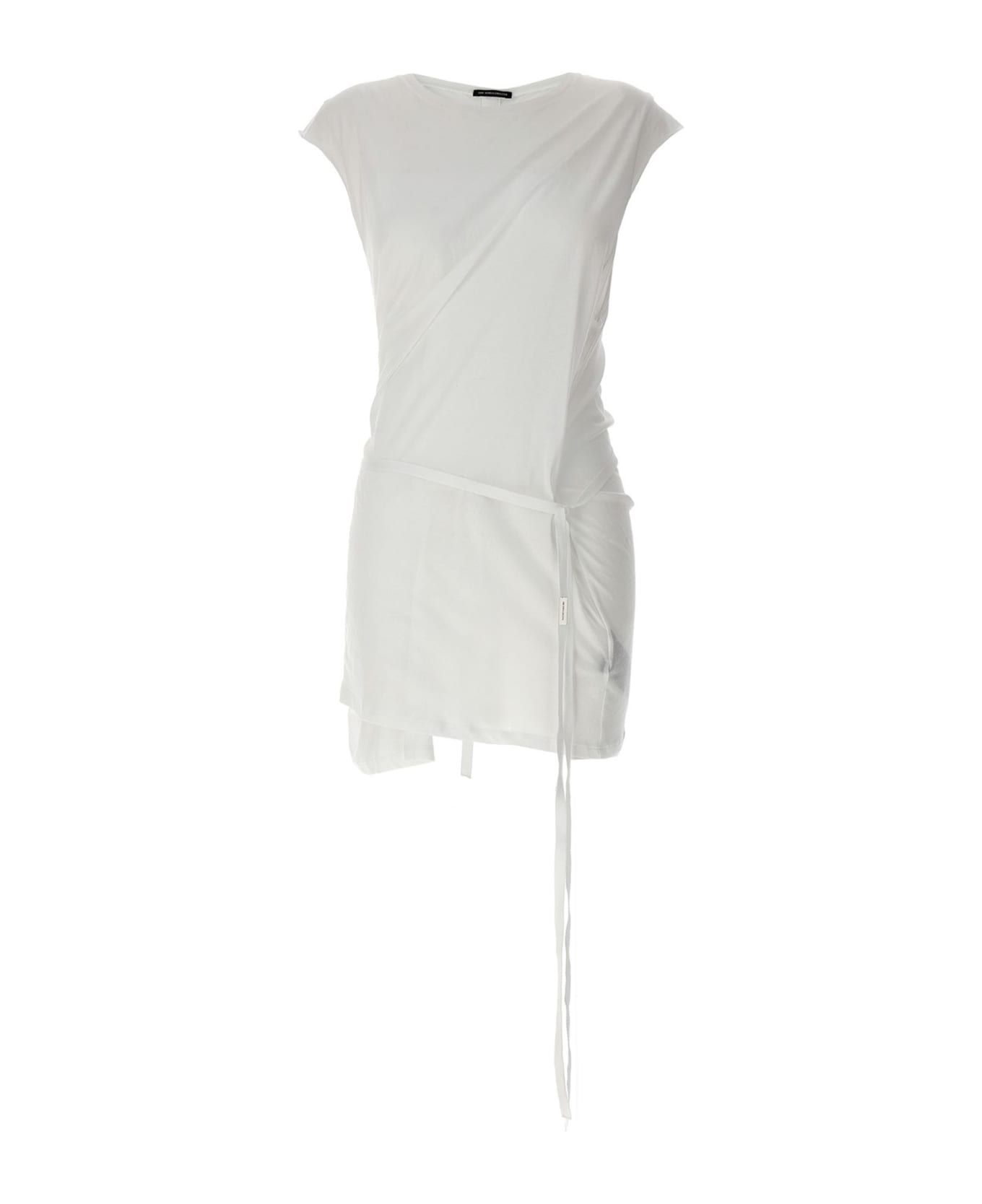 Ann Demeulemeester 'moora' Dress - White