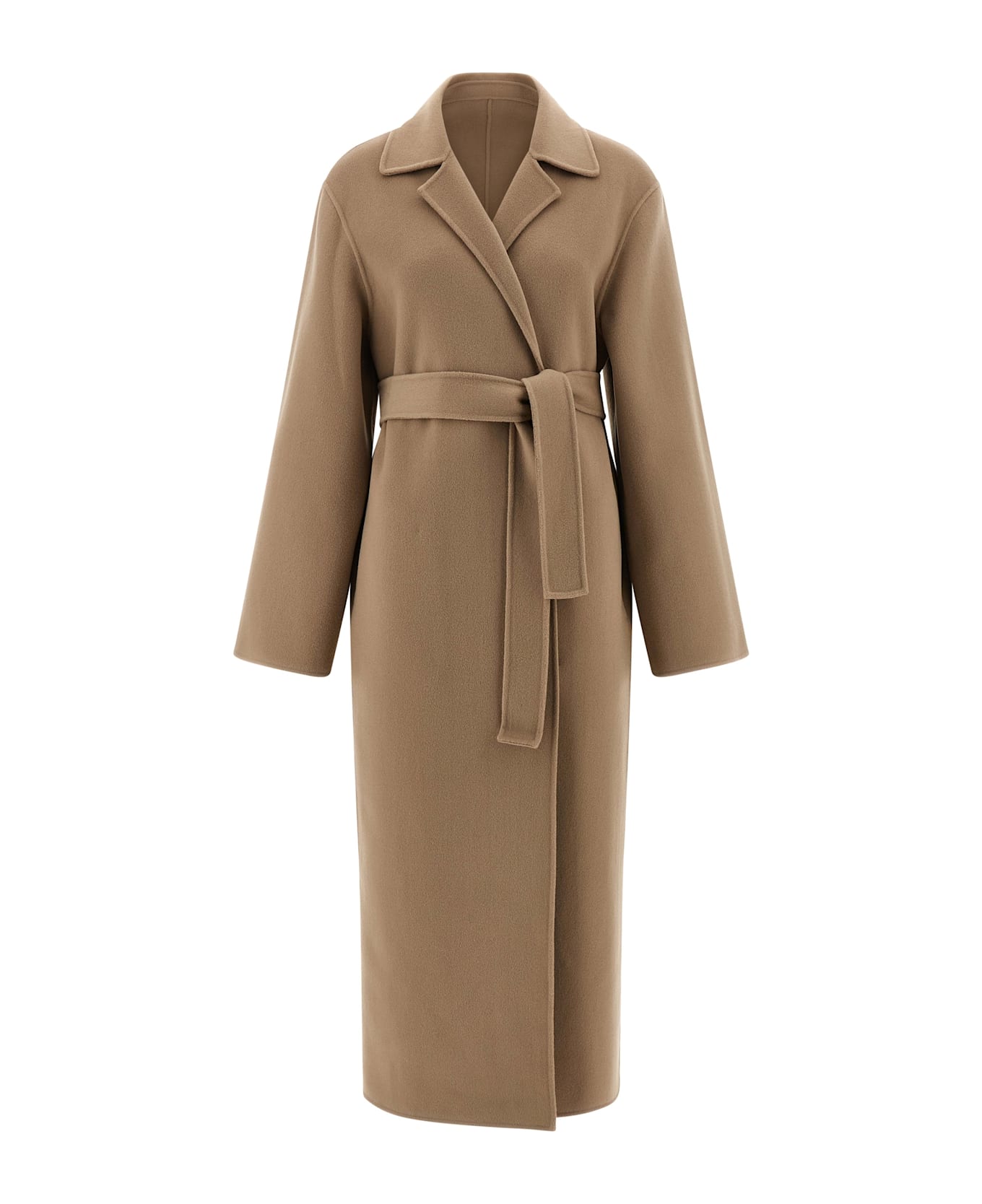 Alberta Ferretti Double Cloth Coat - Beige