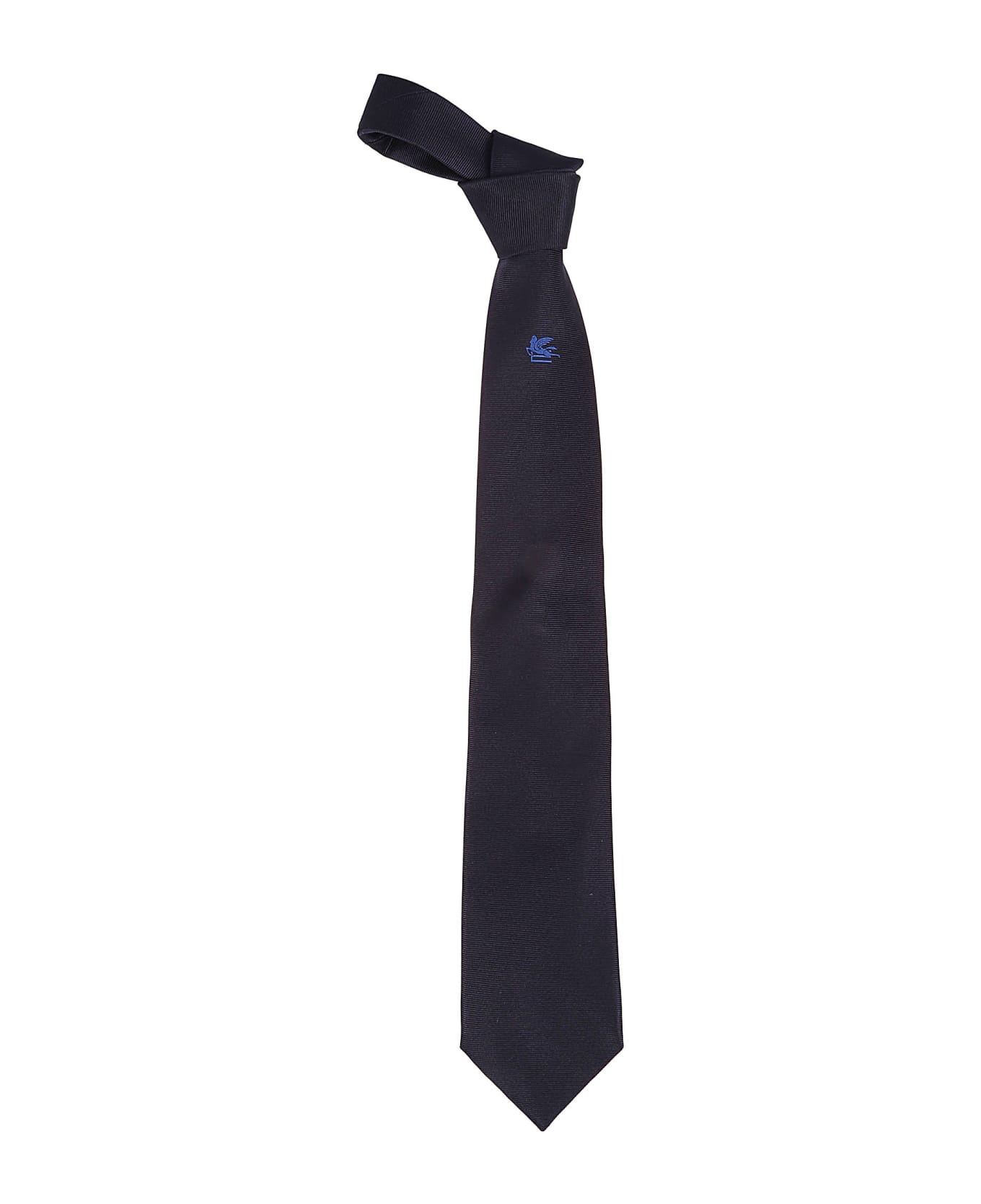 Etro Placed Tie - Blu Navy ネクタイ