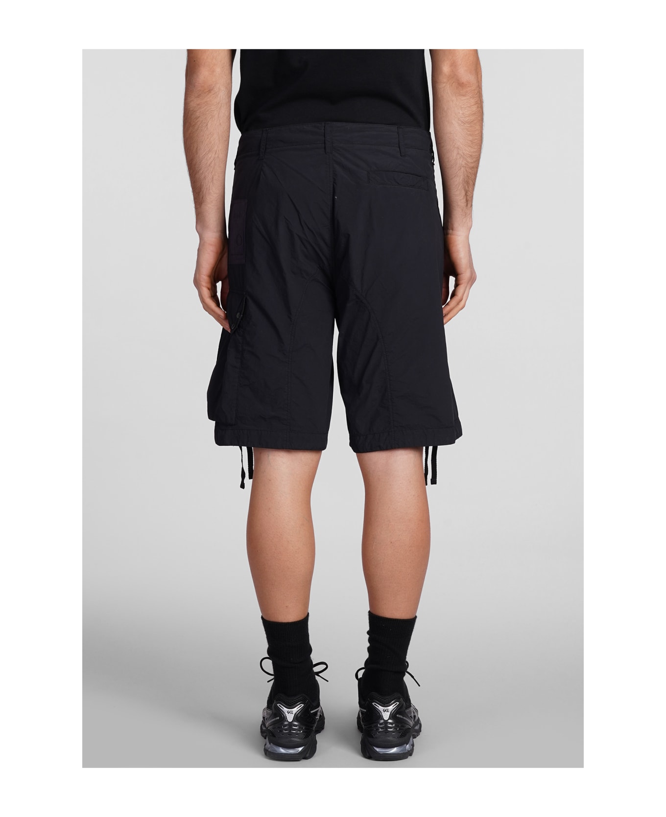 Ten C Shorts In Black Polyester - black ショートパンツ
