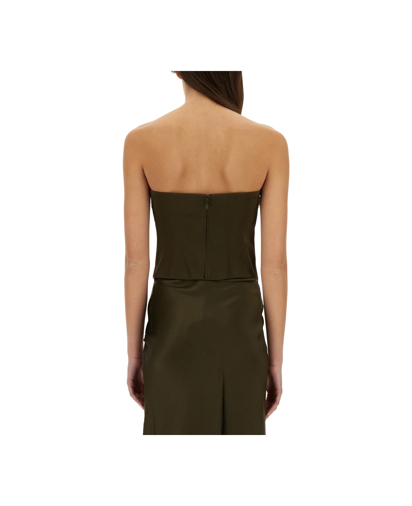 STAUD Top "brunswick" - GREEN