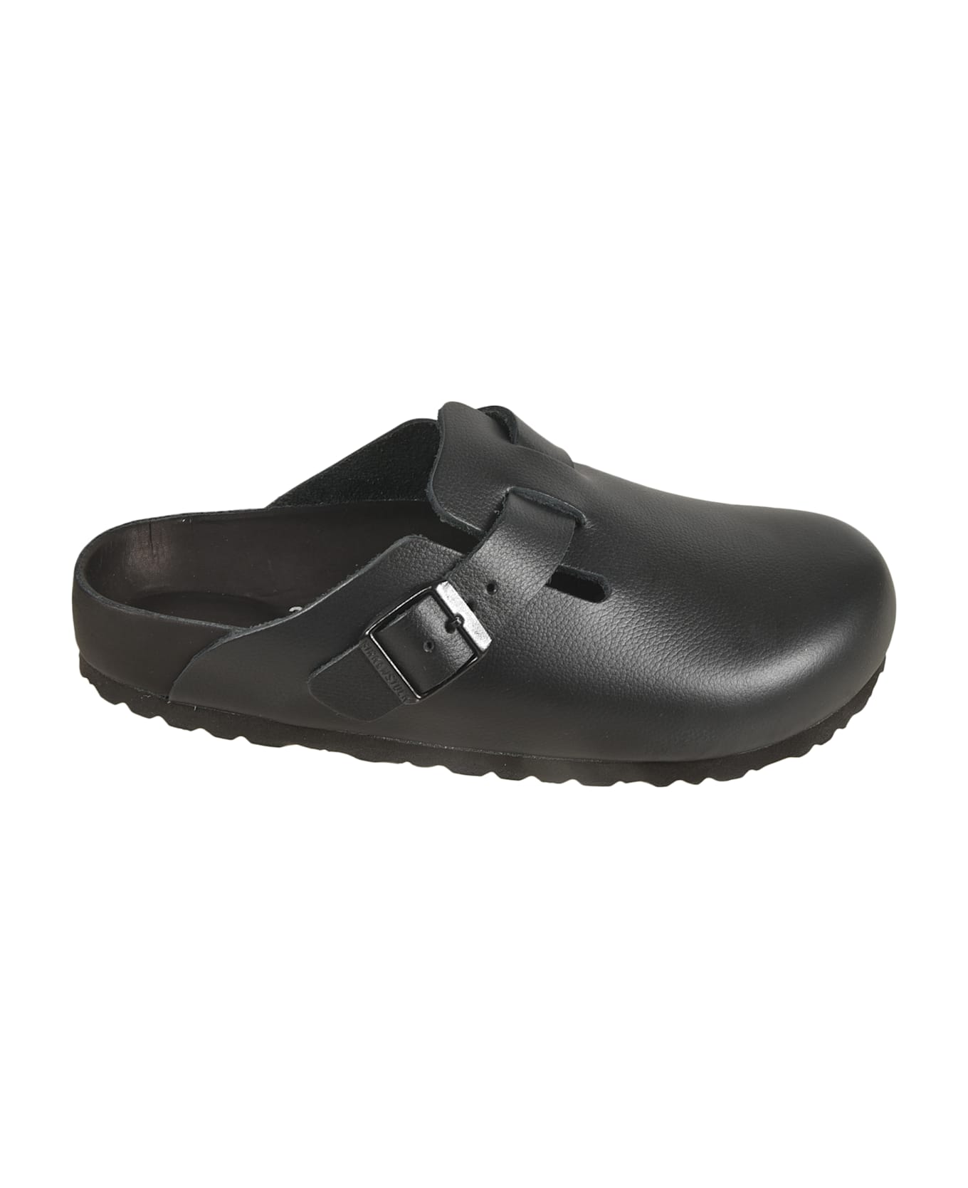 Birkenstock Boston Sandals - Black フラットシューズ
