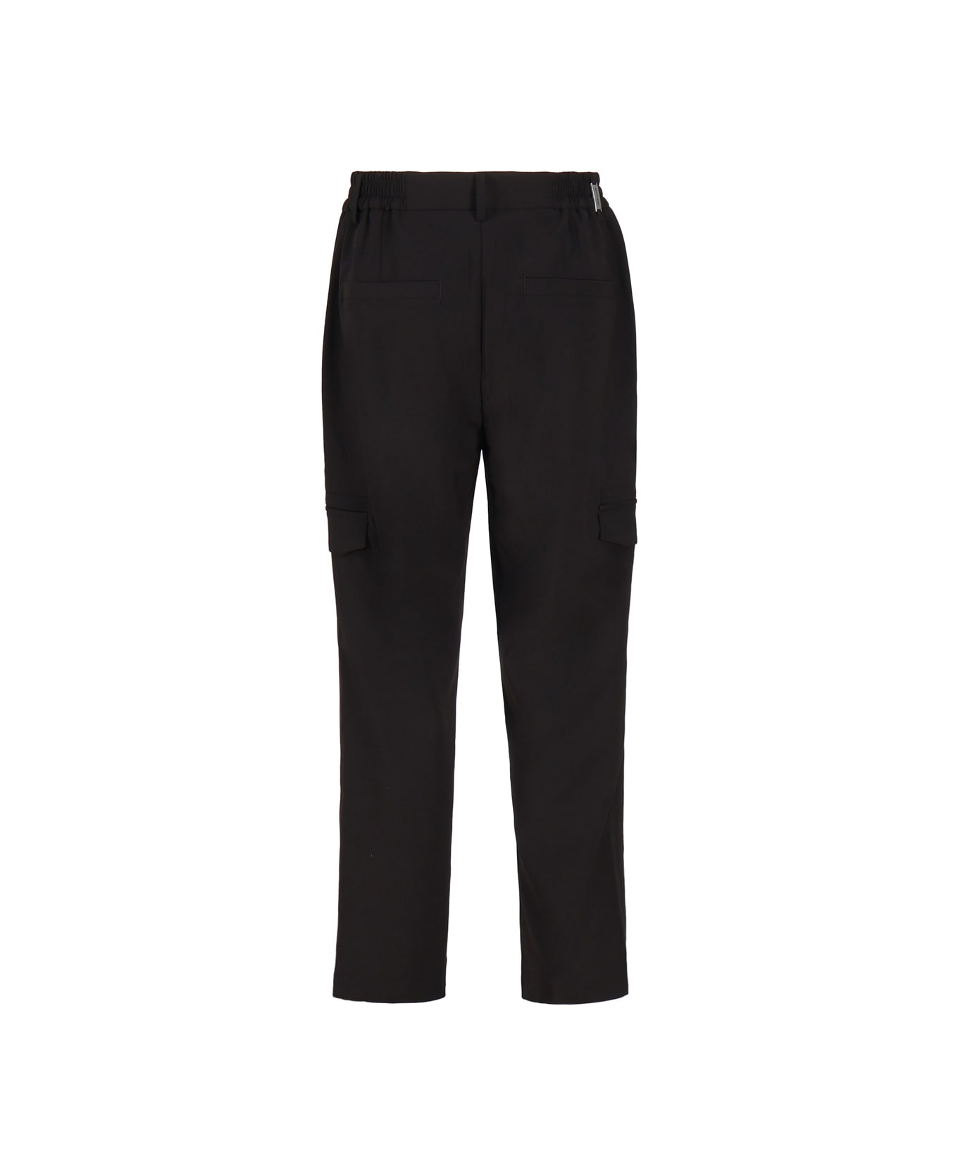 REPRESENT Wide Trousers With Side Pockets - Black
