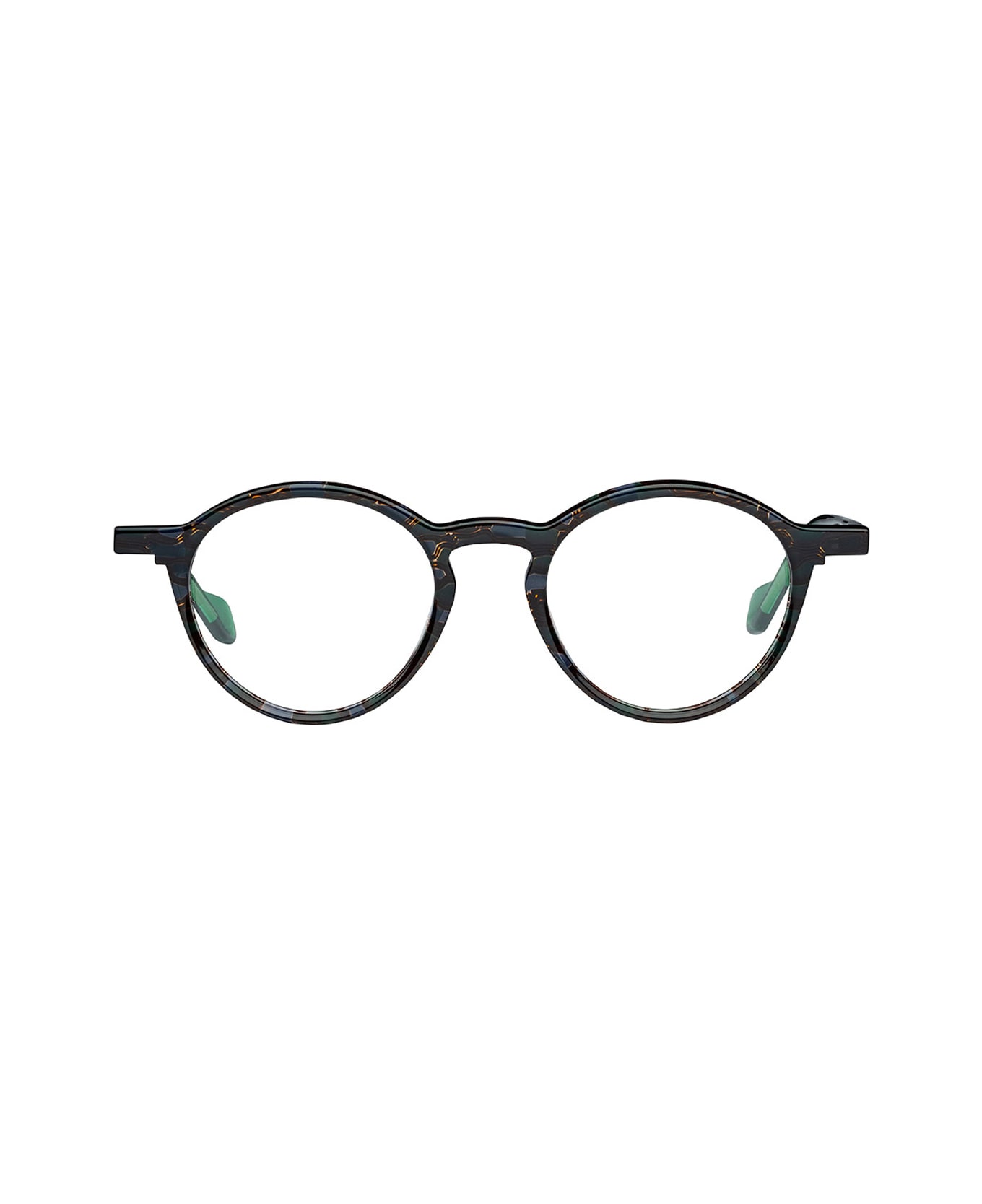 Matttew Cereus 1147 Verde Cristallo Nero Glasses - Verde