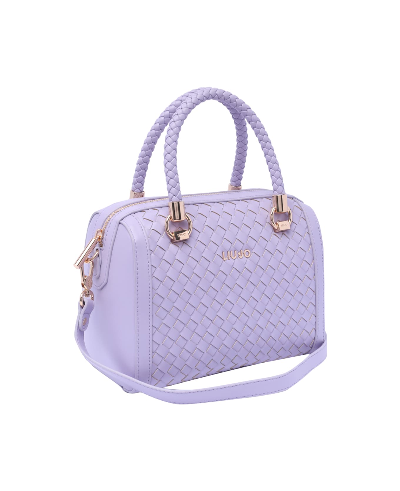 Liu-Jo Logo Handbag - Purple トートバッグ