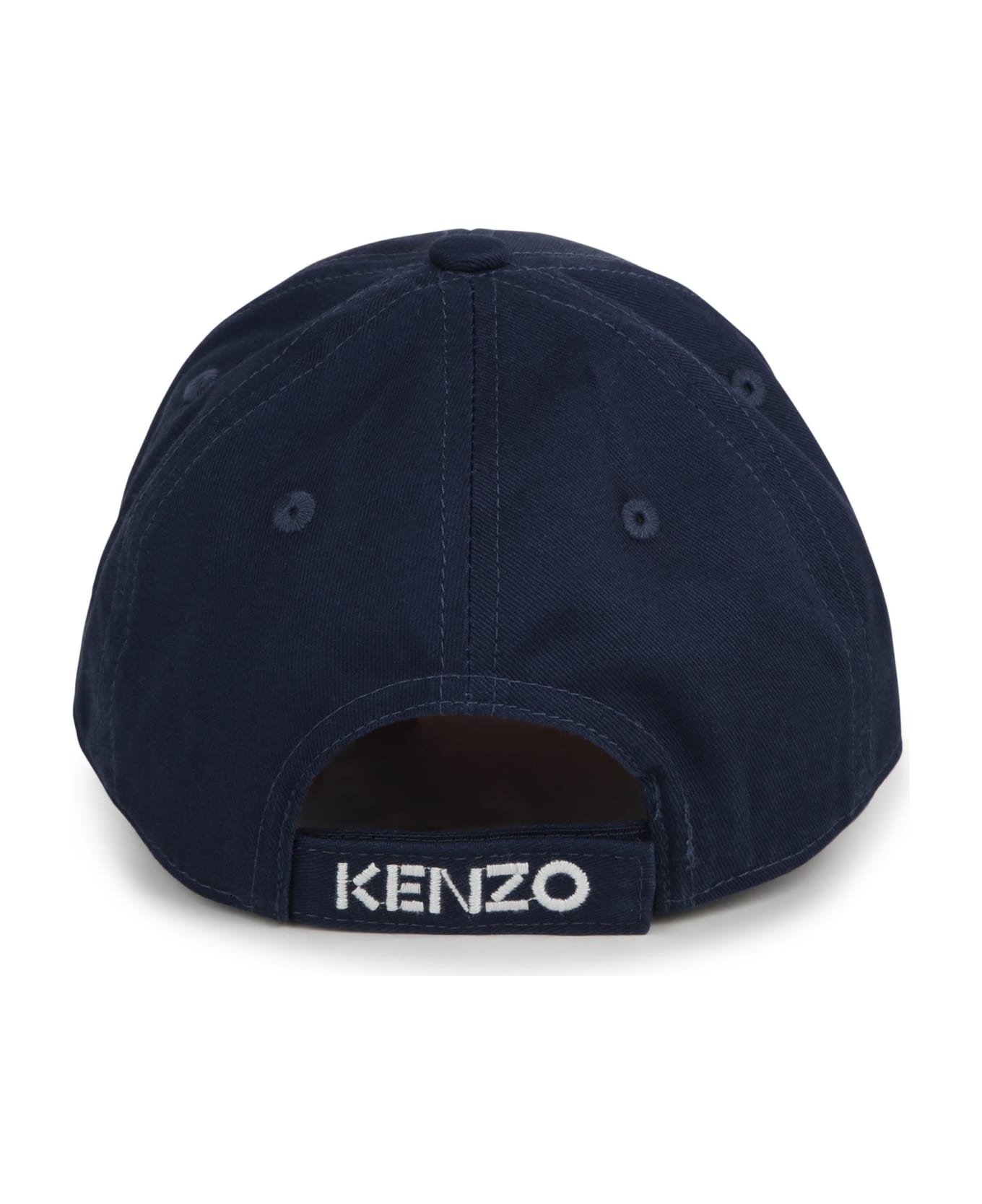 Kenzo Kids Cappello Con Applicazione - Blue