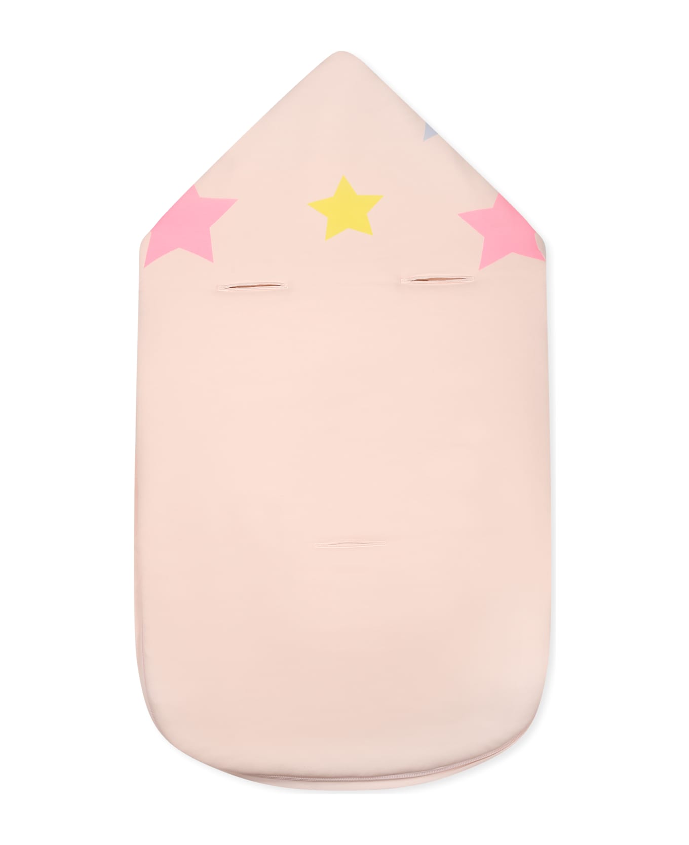 Billieblush Pink Cotton Sleeping Bag For Baby Girl With Stars - Pink