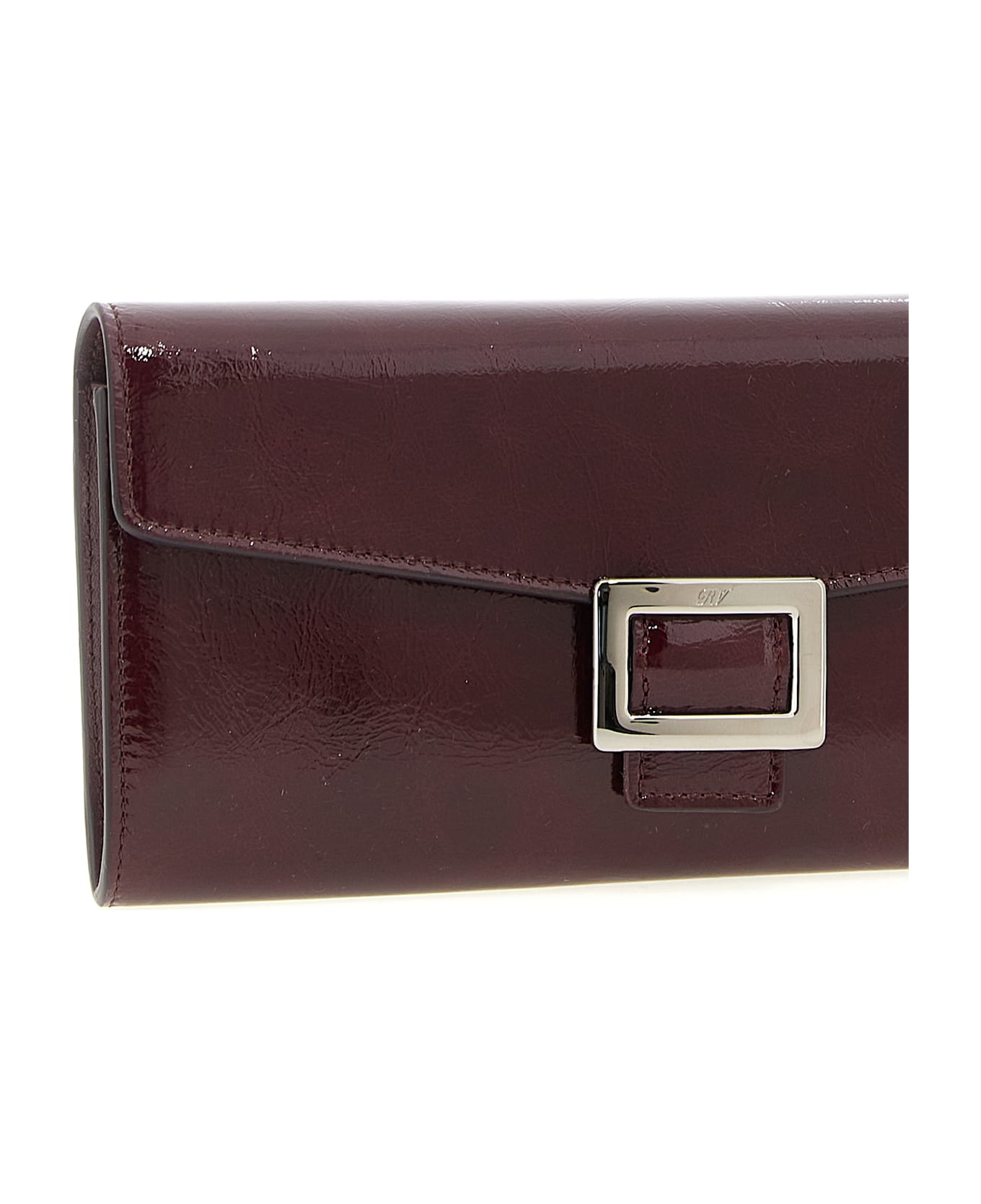 Roger Vivier 
belle Vivier
 Wallet On Chain - Bordeaux