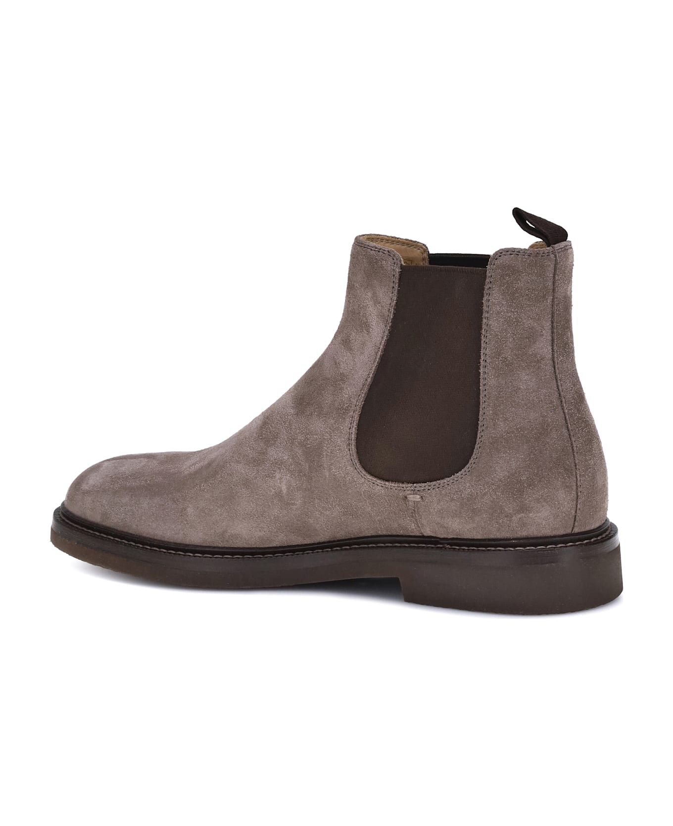 Brunello Cucinelli Suede Ankle Boots
