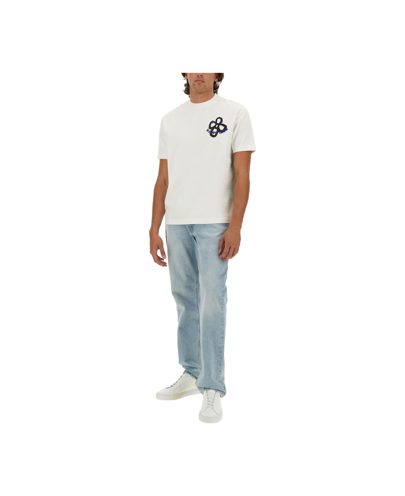 PS by Paul Smith T-shirt With Logo - WHITE