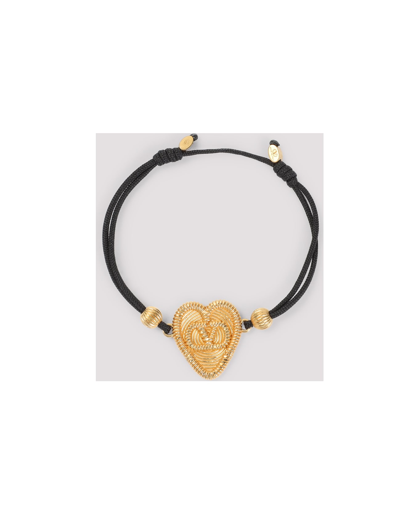 Valentino Garavani Cord Bracelet - No Nero
