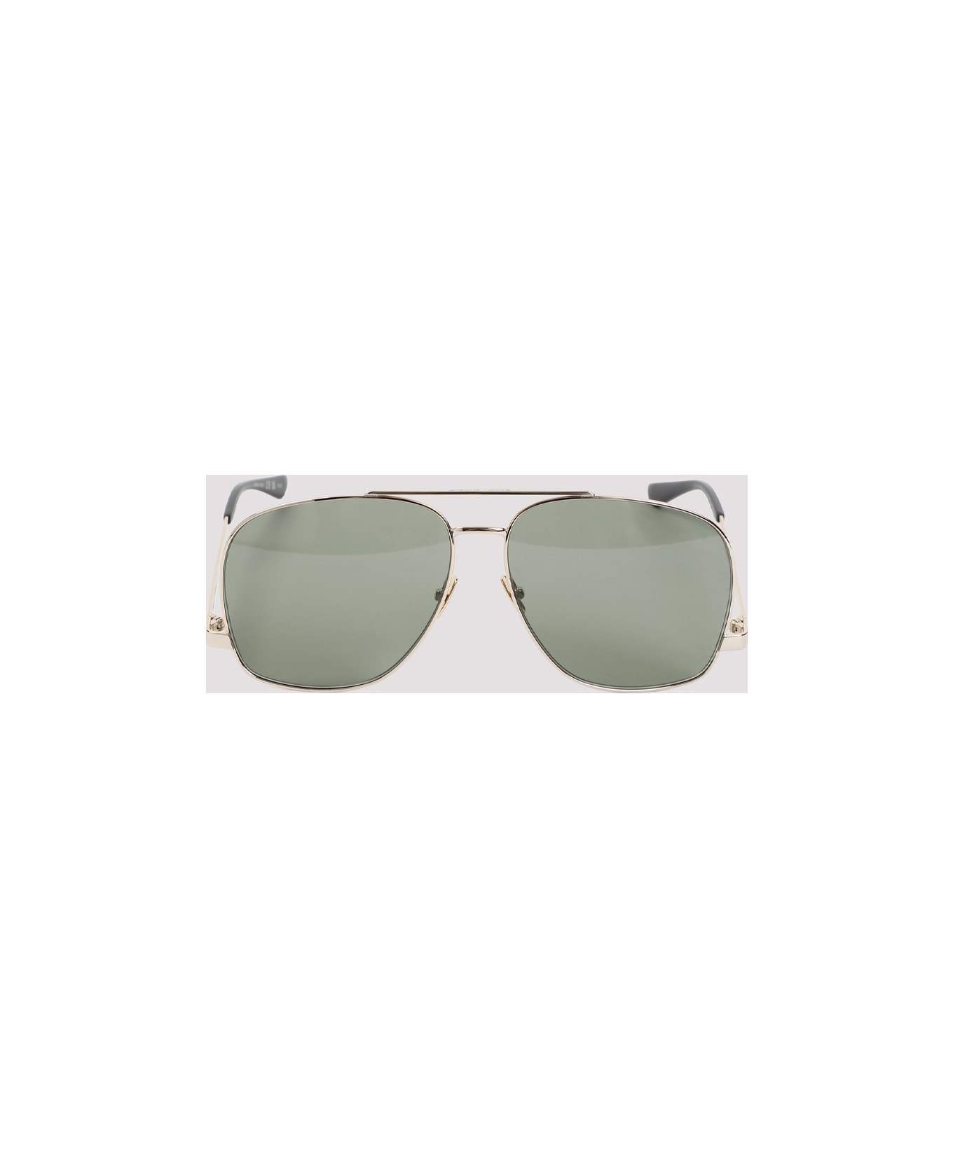 Saint Laurent Sl653 Aviator Sunglasses - Lt Gold