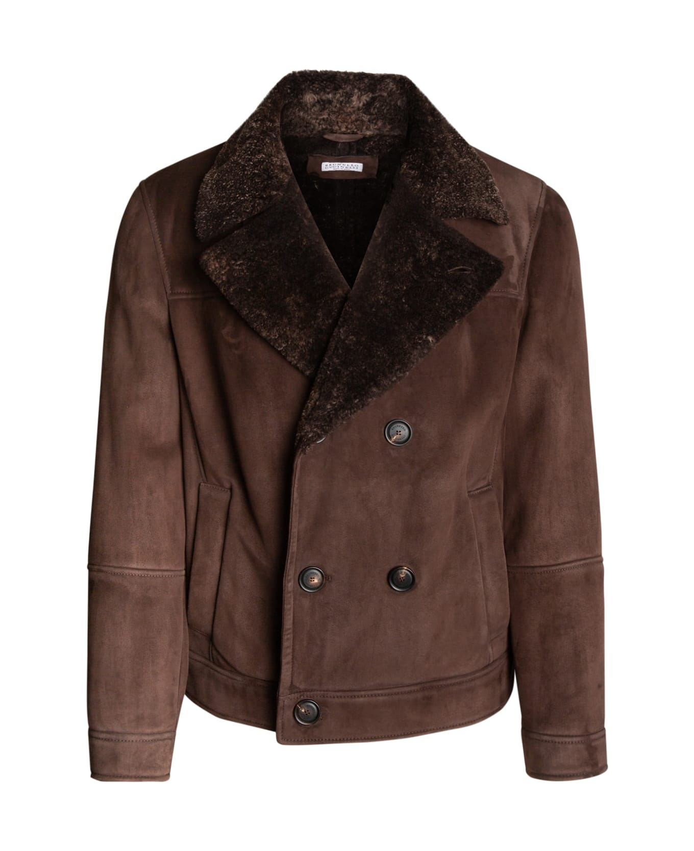 Brunello Cucinelli Coat 1 Petto E Mezzo - C1360