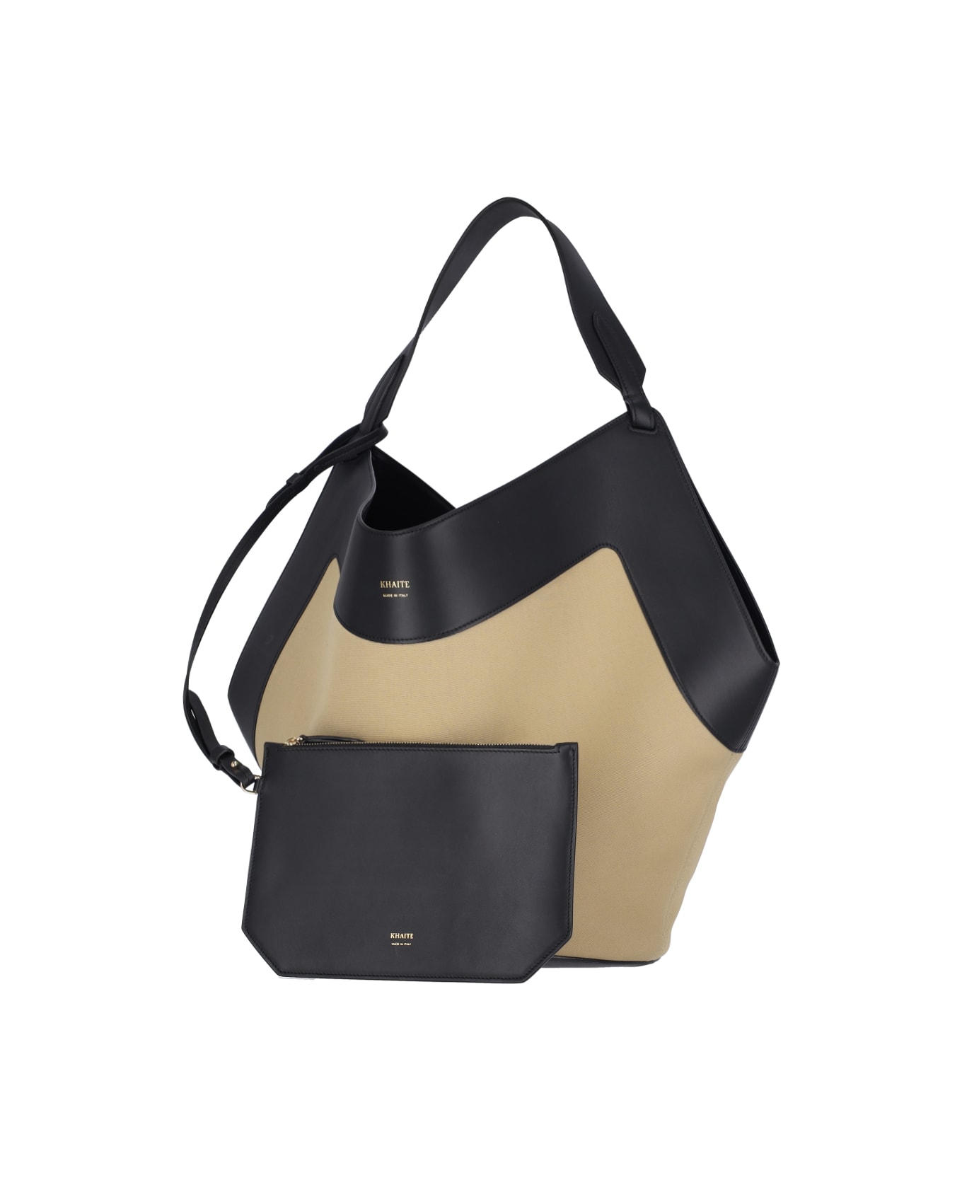 Khaite Medium Tote Bag "lotus" - Beige