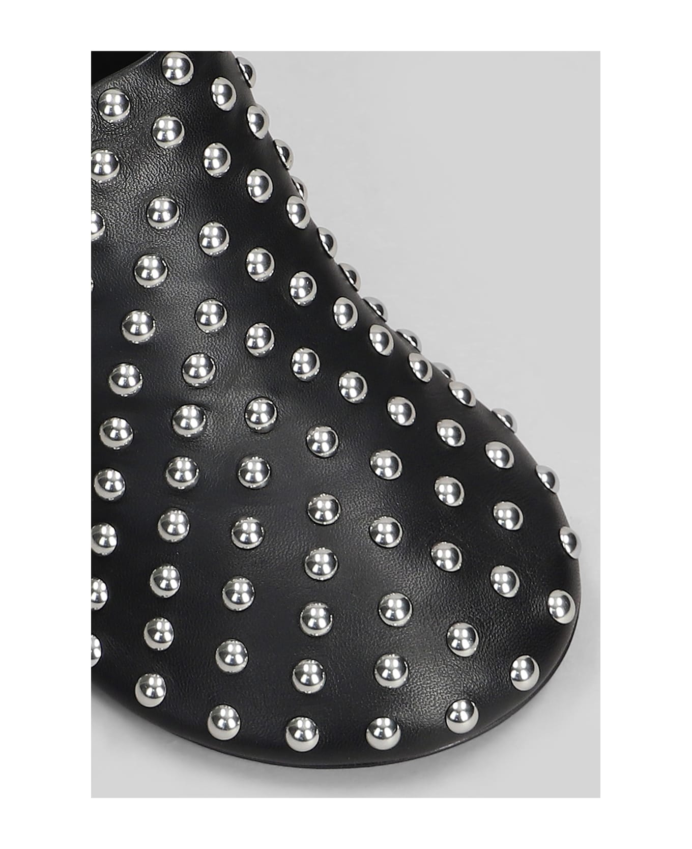 Jil Sander Slipper-mule In Black Leather - black