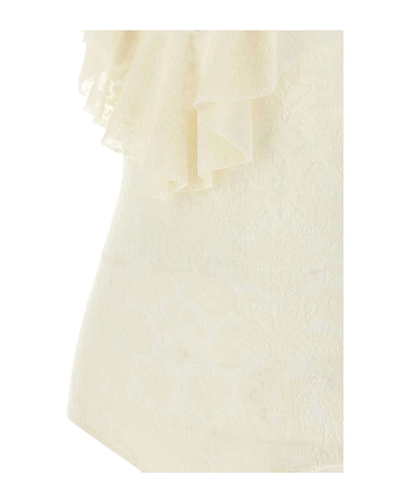 Philosophy di Lorenzo Serafini Lace Bodysuit - Avorio