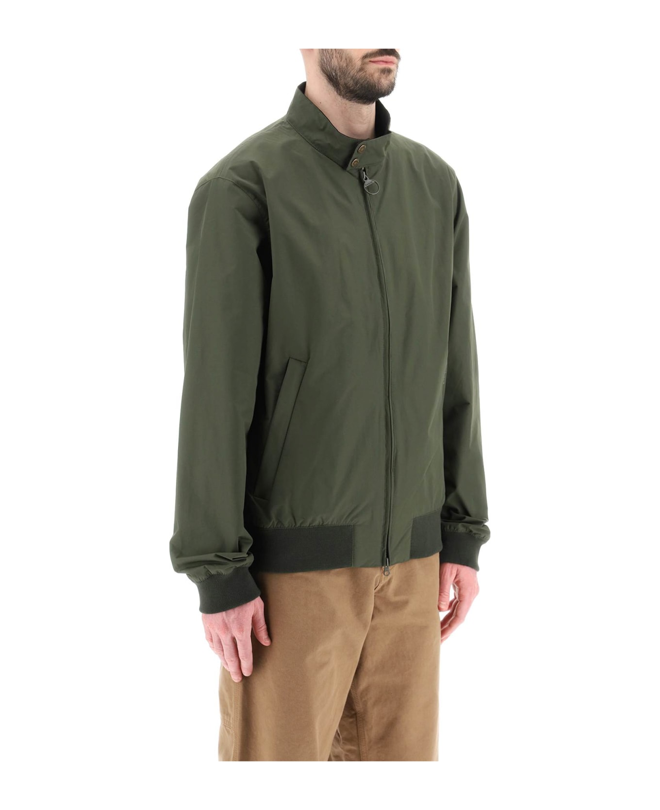 Barbour Royston - Casual Bomber Jacket - Green