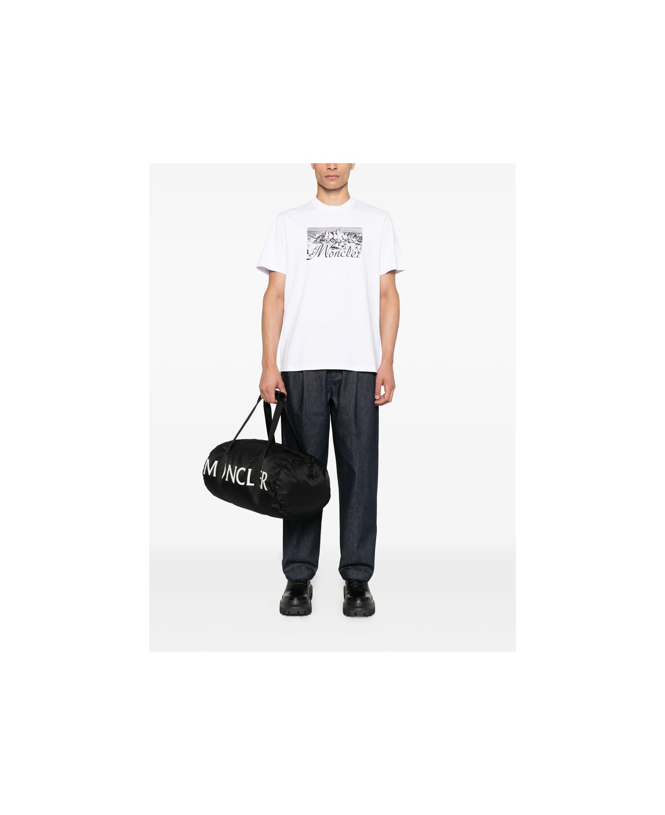 Moncler T-shirt - WHITE