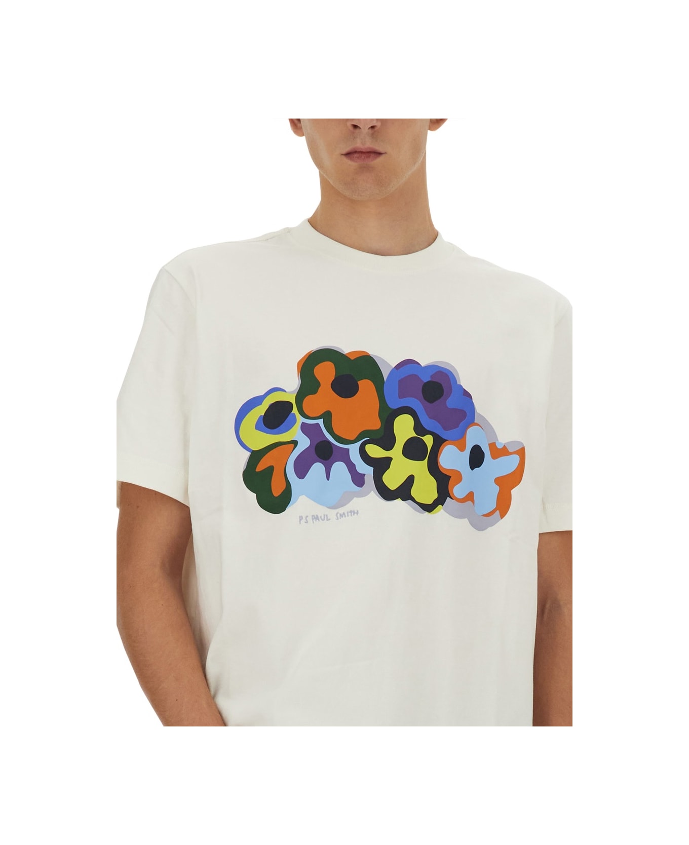 PS by Paul Smith T-shirt With Print - WHITE