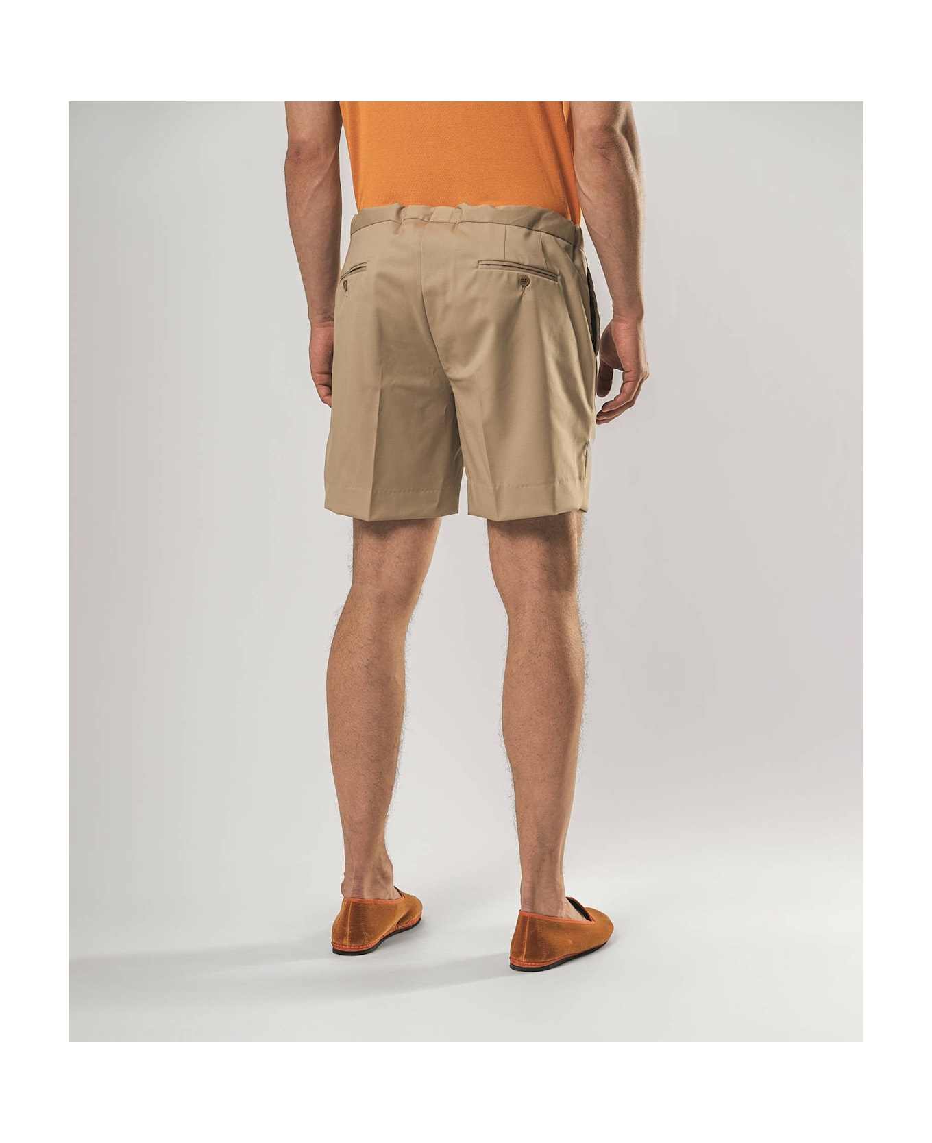 Larusmiani D20 Bermuda Pants - Beige