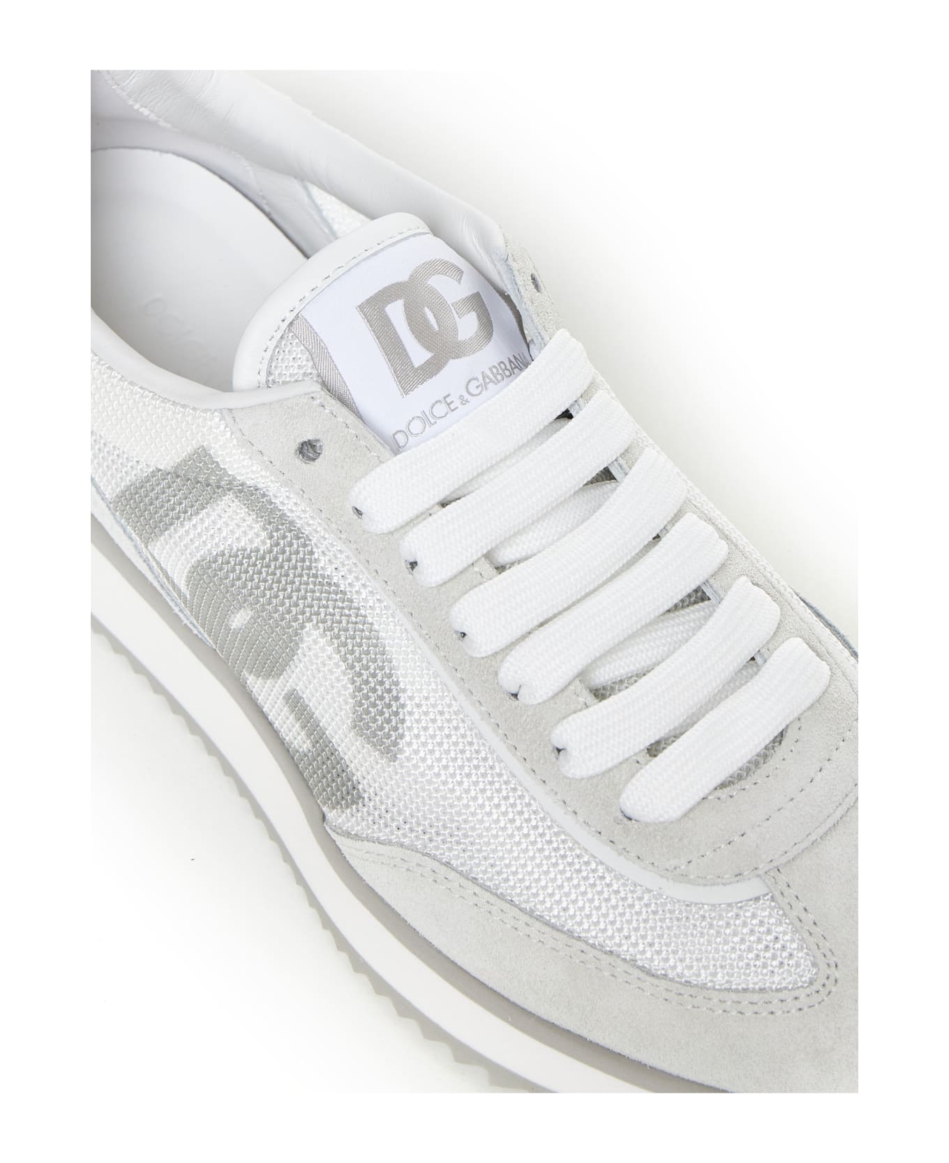 Dolce 
Gabbana Aria Dg Runner Sneakers - Bianco/bianco