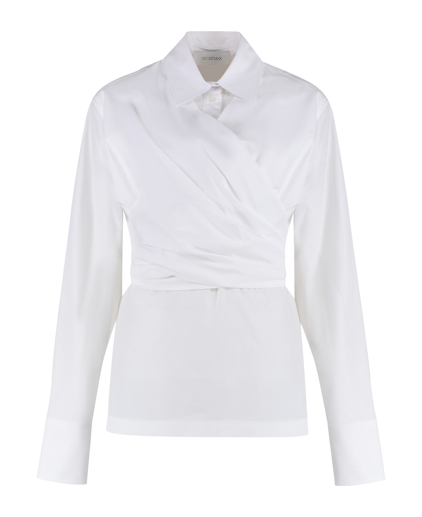 SportMax Oggi Cotton Shirt - White