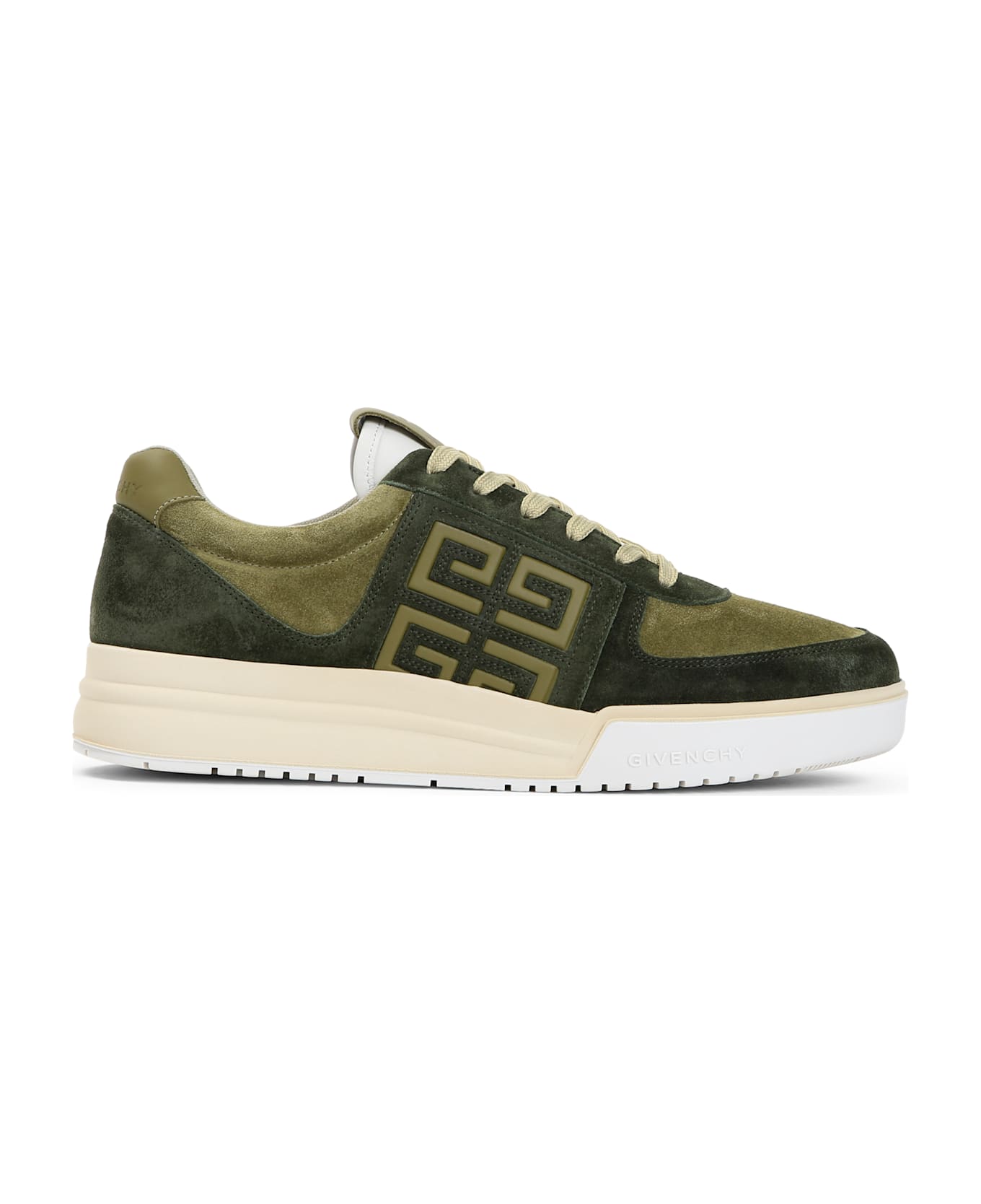 Givenchy 4g Low Sneakers - Golden Green