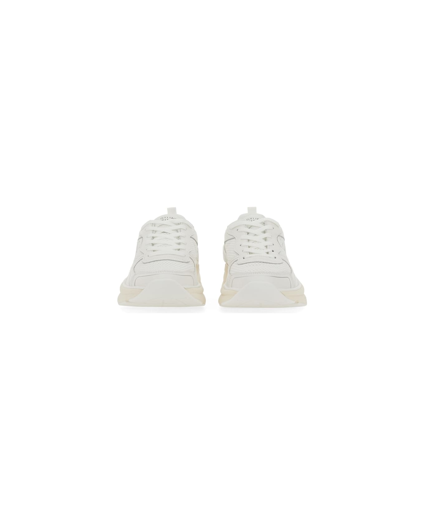 Stuart Weitzman Sneaker With Logo - WHITE