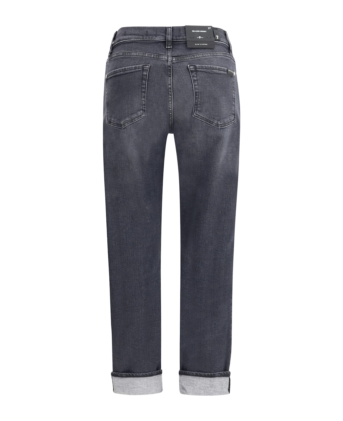 7 For All Mankind Relaxed Skinny Slim Illusion Jeans