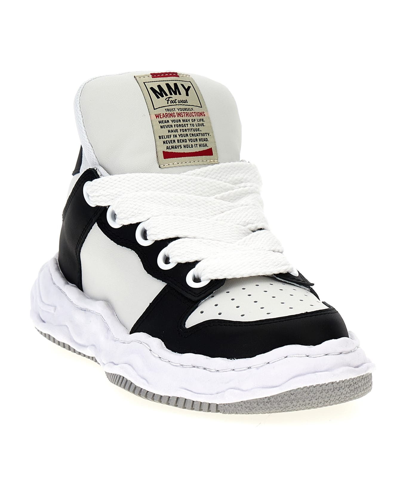 Mihara Yasuhiro 
wayne
 Sneakers - White/Black
