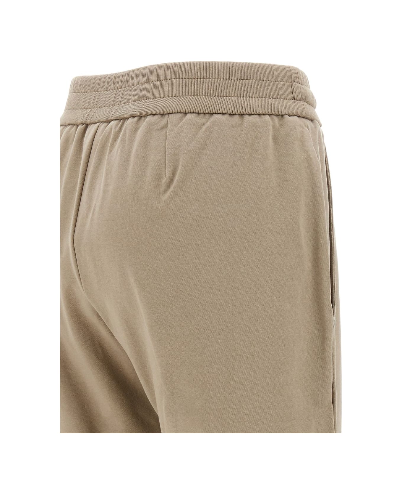 Brunello Cucinelli Cotton Drawstring Trousers - Blue