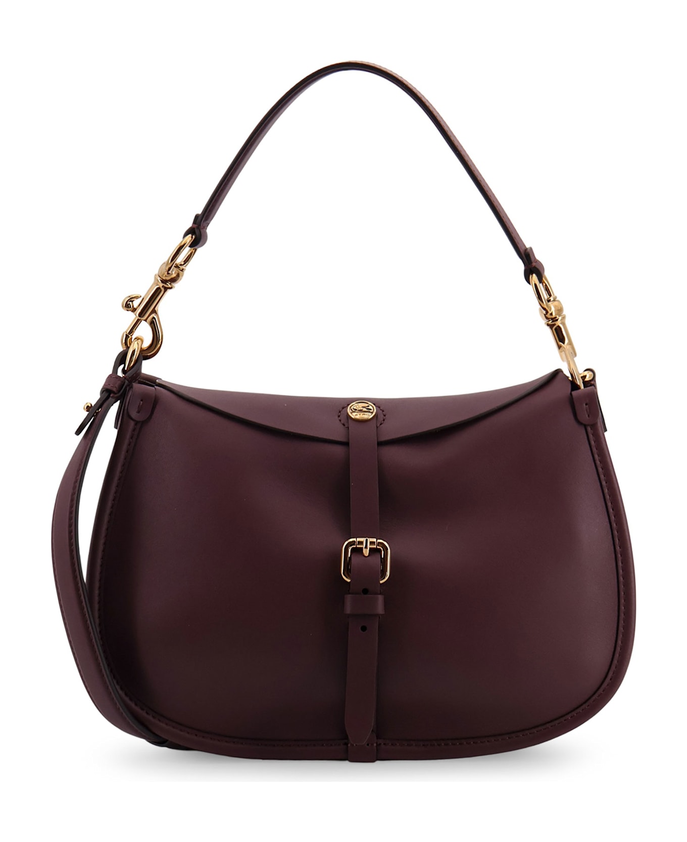 Etro Crossbody Pony Leather Bag - Ceck