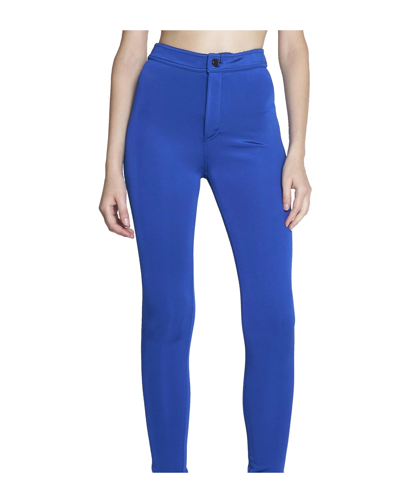 Saint Laurent High-waist Skinny Trousers - Blue