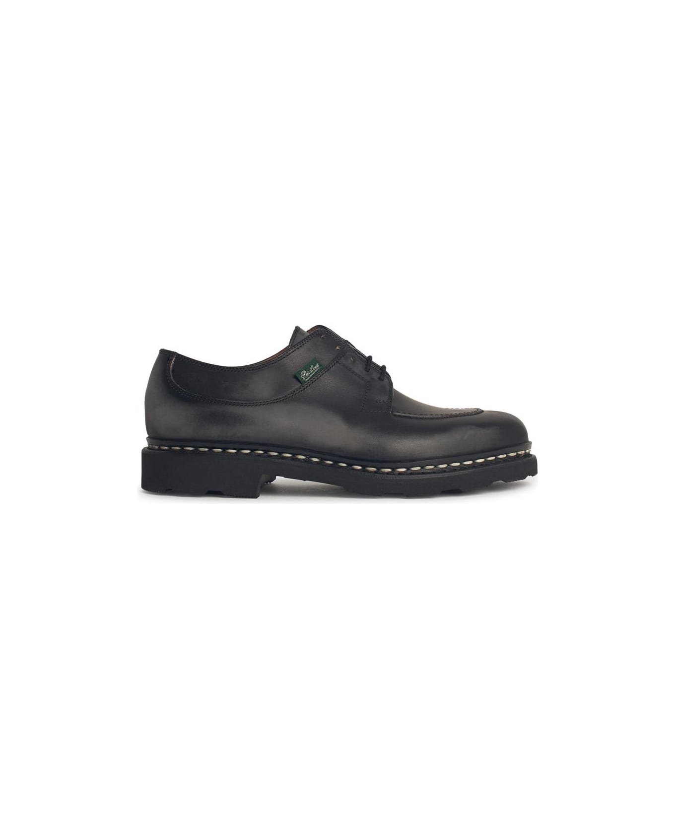 Paraboot Scarpa 'avignon' In Black Leather - Black