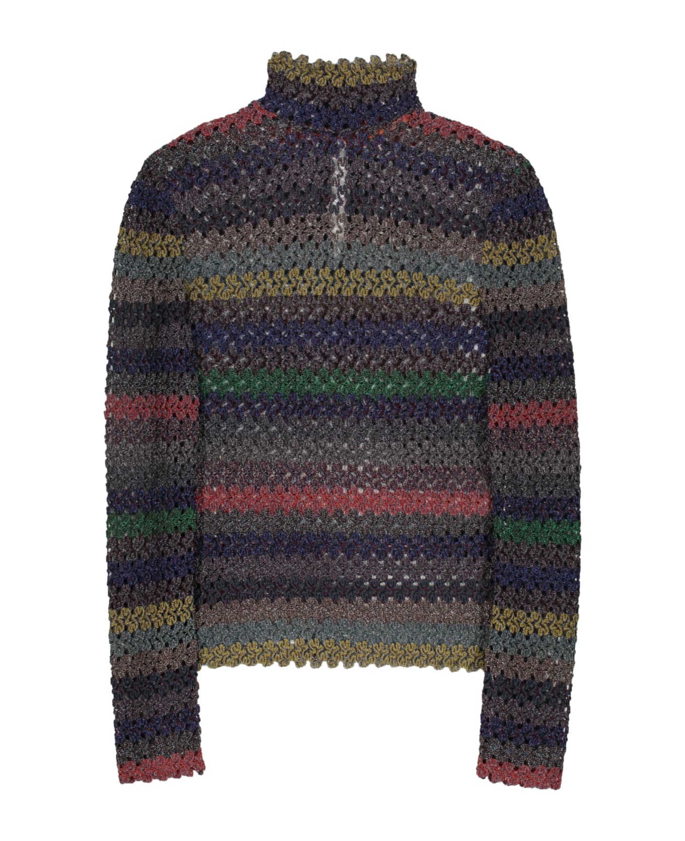 Missoni Knitted Viscosa-blend Top - Multicolor ニットウェア